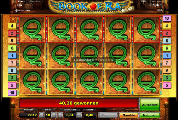 Book of RA Deluxe Online Spielen