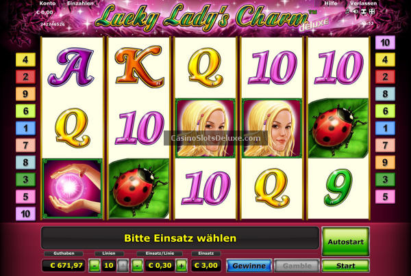 Lucky Lady's Charm Deluxe Online Spielen